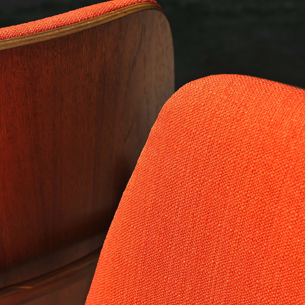Thumbnail: Danish MCM 6 Dining Chairs by Arne Hovmand-Olsen