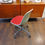 섬네일: Herman Miller Eames chair, Fabric upholstery, Swivel chair