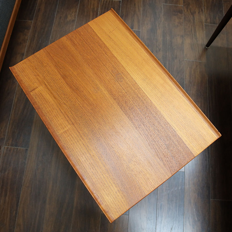 Thumbnail: Danish SOLID Teak Side Table by Finn Juhl for France & Son