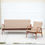 섬네일: Danish Modern Teak Sofa by Horsnaes Møbler