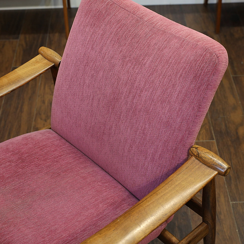 Thumbnail: "RARE" Danish Modern Rosewood FD133 "Spade" Chair by Finn Juhl