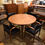 Thumbnail: Danish Teak Round Dining Table by Borge Mogensen for Soborg, Model 121