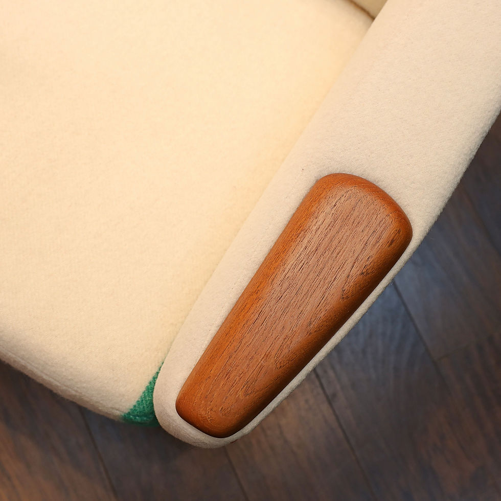 Thumbnail: Vinage Mid-Century Modern Teak Sofa