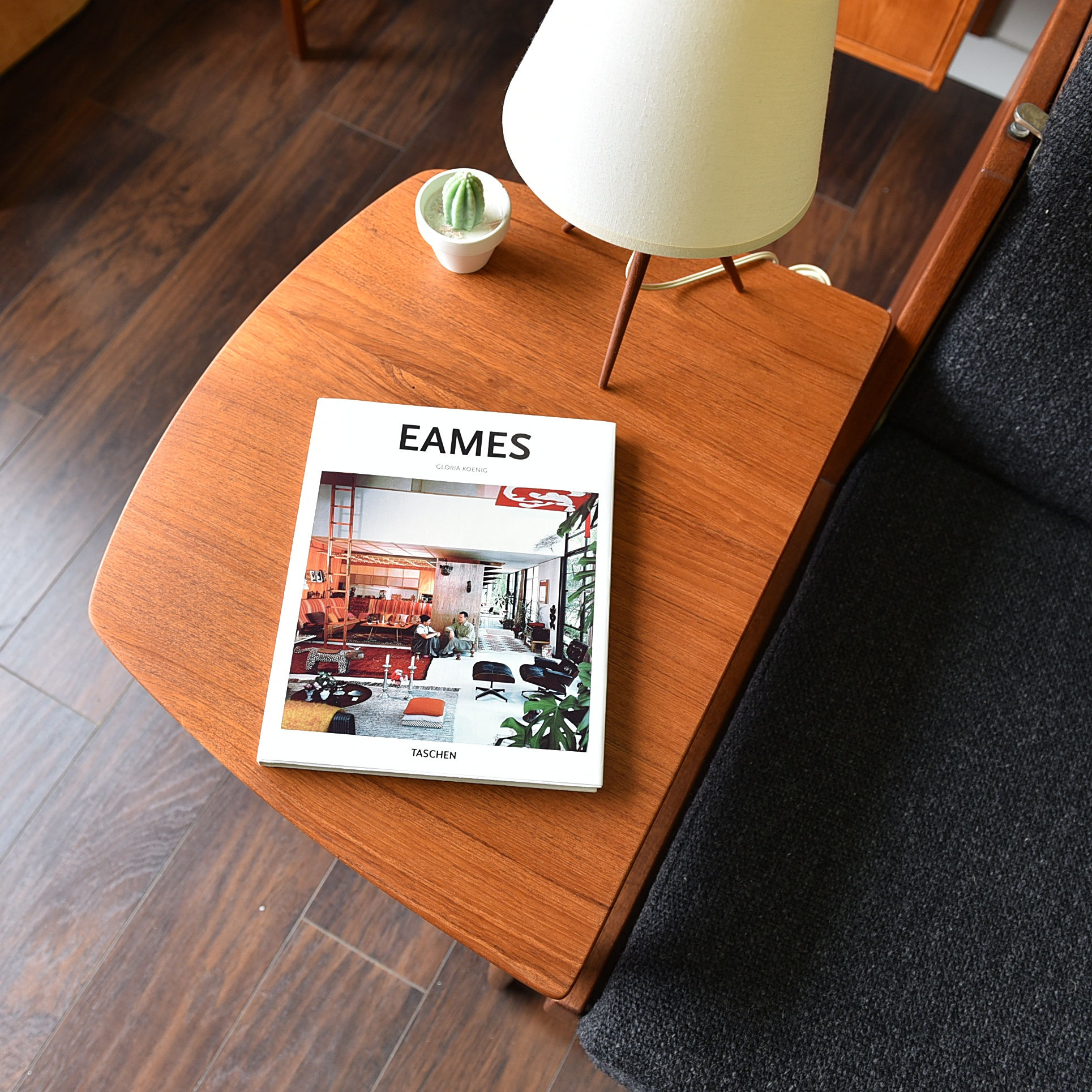 Mid Century Danish Modern Teak Side Table by Fritz Hansen