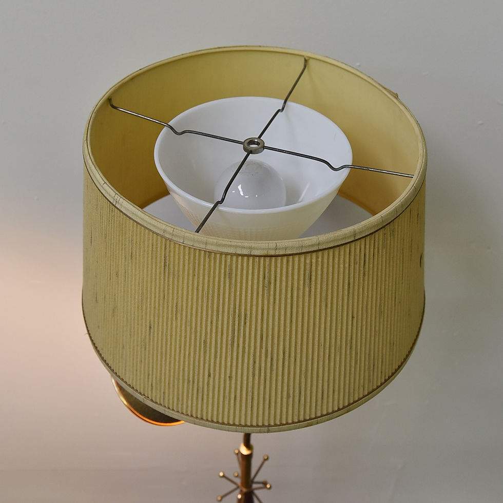 Thumbnail: Vtg MCM Atomic Floor Lamp