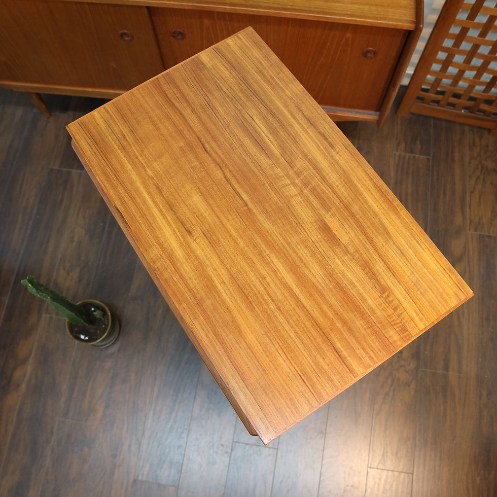 섬네일: Compact Tallboy, Refinished, teak