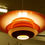 Thumbnail:  Fab Danish 60s Vintage UFO Shape Pendant Lamp in style of Louis Poulsen