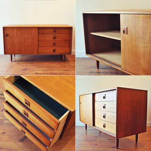 Mid Century Modern Teak Sideboard Made in Canada bananalab