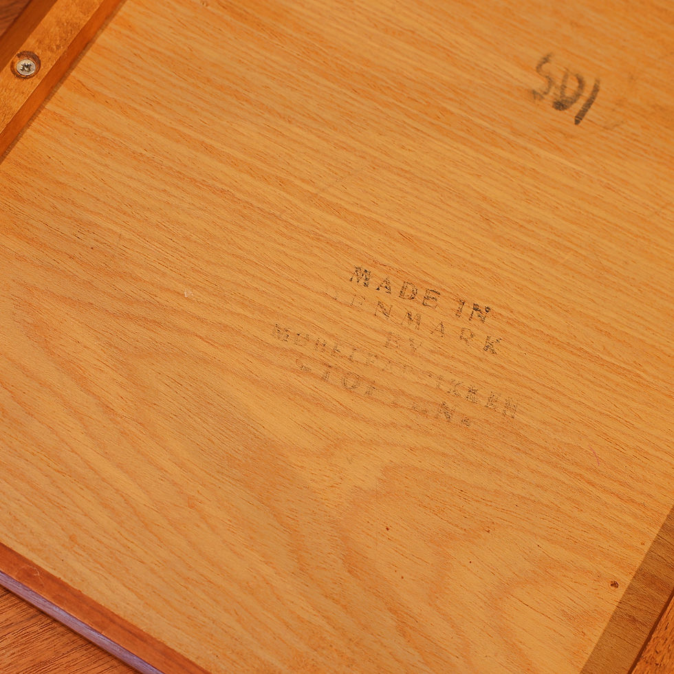 Thumbnail: Danish Modern Teak Nesting Tables by Møbelfabrikken Toften