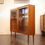 섬네일: Danish Modern Teak Display Cabinet by Hundevad & Co.