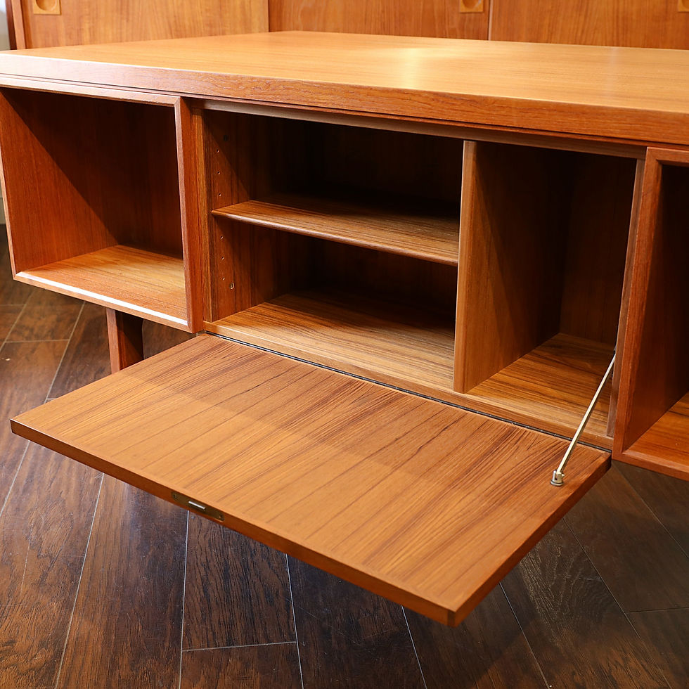 Thumbnail: Fab! Danish Modern Teak Nr 76 Desk by Omann Jun Møbelfabrik, 1960s
