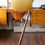 섬네일: Fab Rare Mid century modern teak lamp