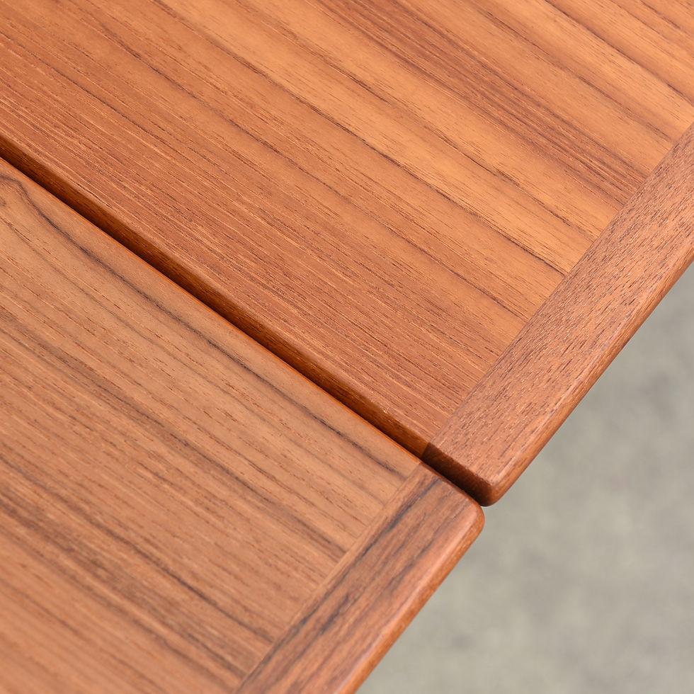 Thumbnail: Rare Practical Teak Coffee / Dining Table by P.S. HEGGEN NORDFJORDEID, Norway