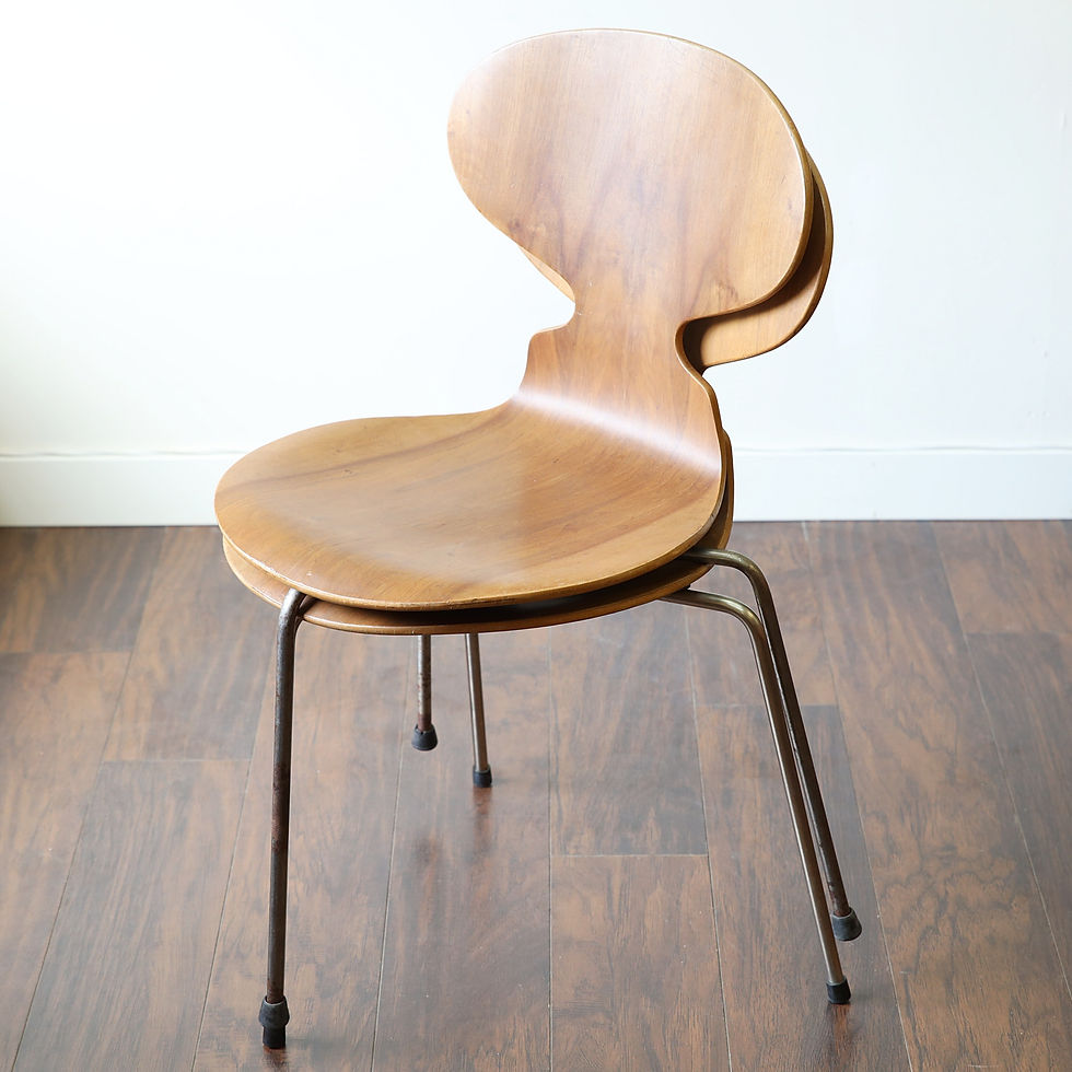 Thumbnail: Vintage Danish Modern 3 Legged Ant Chair by Arne Jacobsen for Frizt Hansen