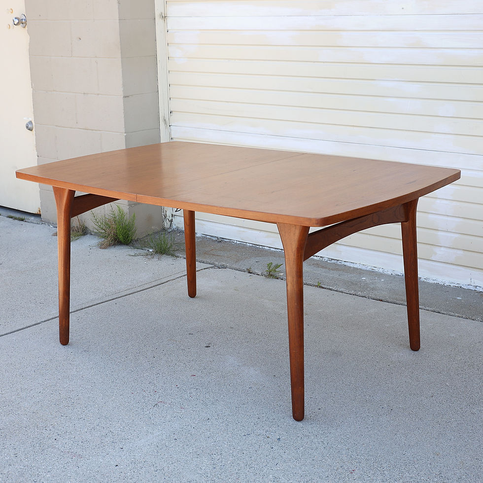 Thumbnail: Danish Teak Dining Table in Teak by Henning Kjaernulf for Bruno Hansen