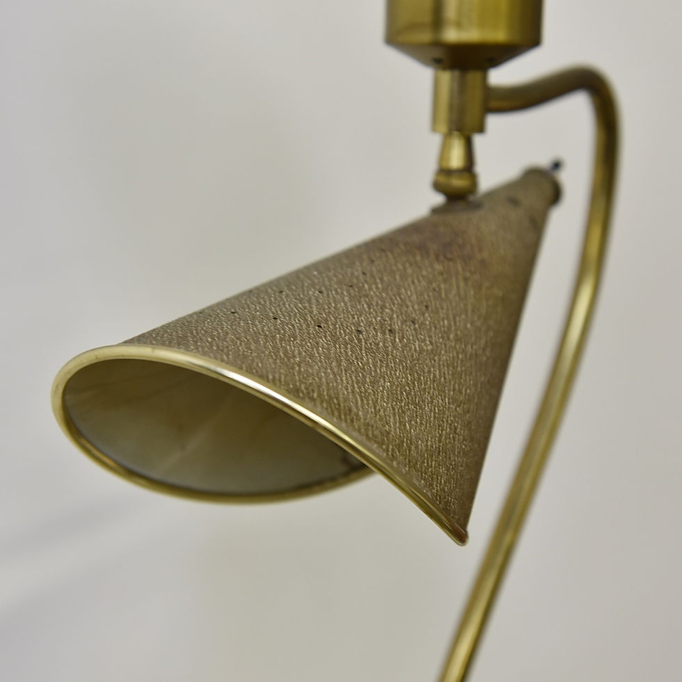 Thumbnail: Vtg MCM Atomic Floor Lamp