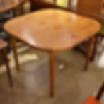 Thumbnail: Practical Vintage Teak Dining Table with a Butterfly Leaf