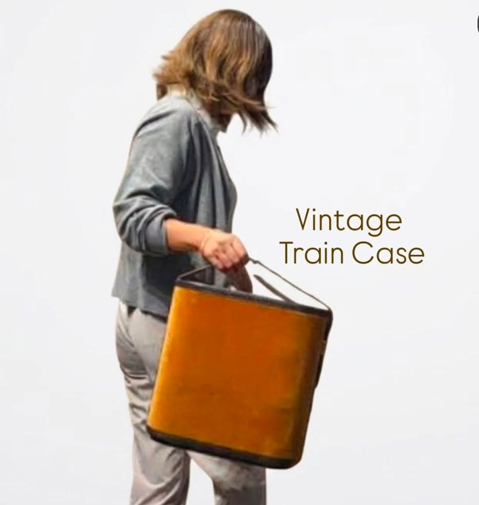 Vintage train case
