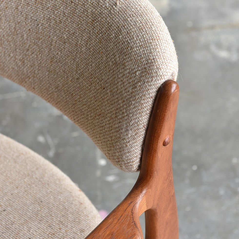 Thumbnail: Pair of Mid-Century Modern Armchairs by Benny Linden