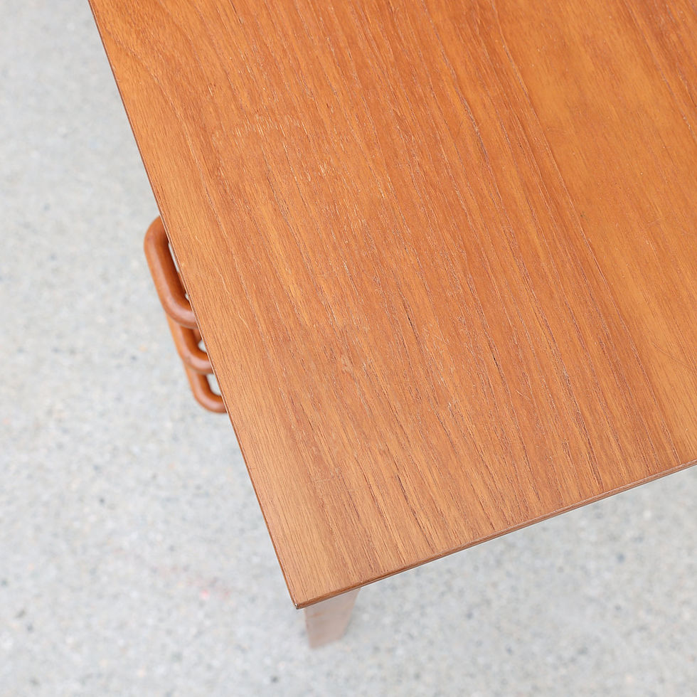 Thumbnail: Danish Teak Desk by Domino Mobler
