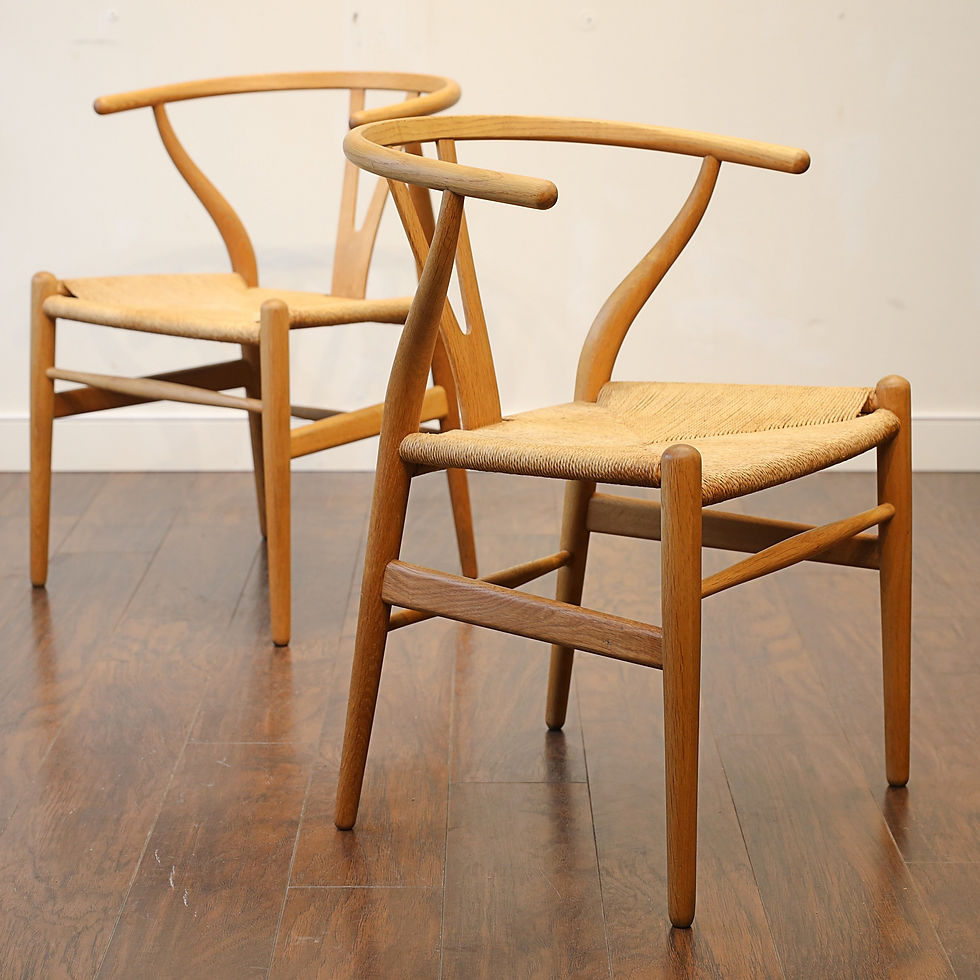 섬네일: Danish Modern CH24 Wishbone Chair by Hans J Wegner for Carl Hansen & Son