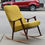 섬네일: Mid-Century Modern "Klarinett-H-Rocker" by Rolf Rastad & Adolf Relling
