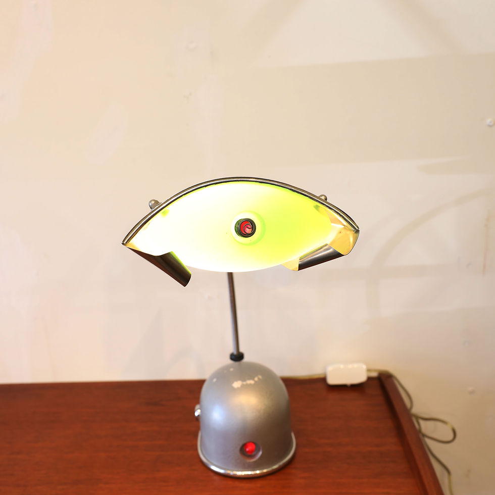 Thumbnail: Unique & Fun Vintage Joey Manic "Big Brother" Table Lamp