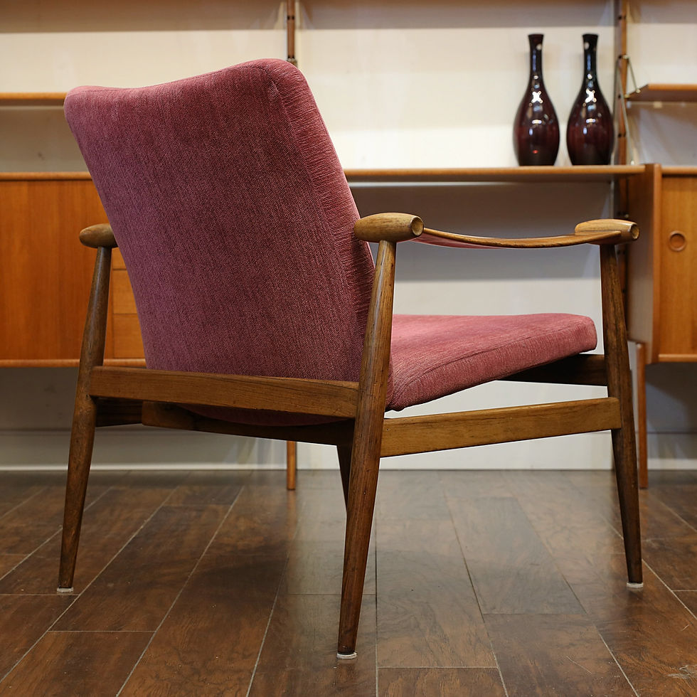 Thumbnail: "RARE" Danish Modern Rosewood FD133 "Spade" Chair by Finn Juhl