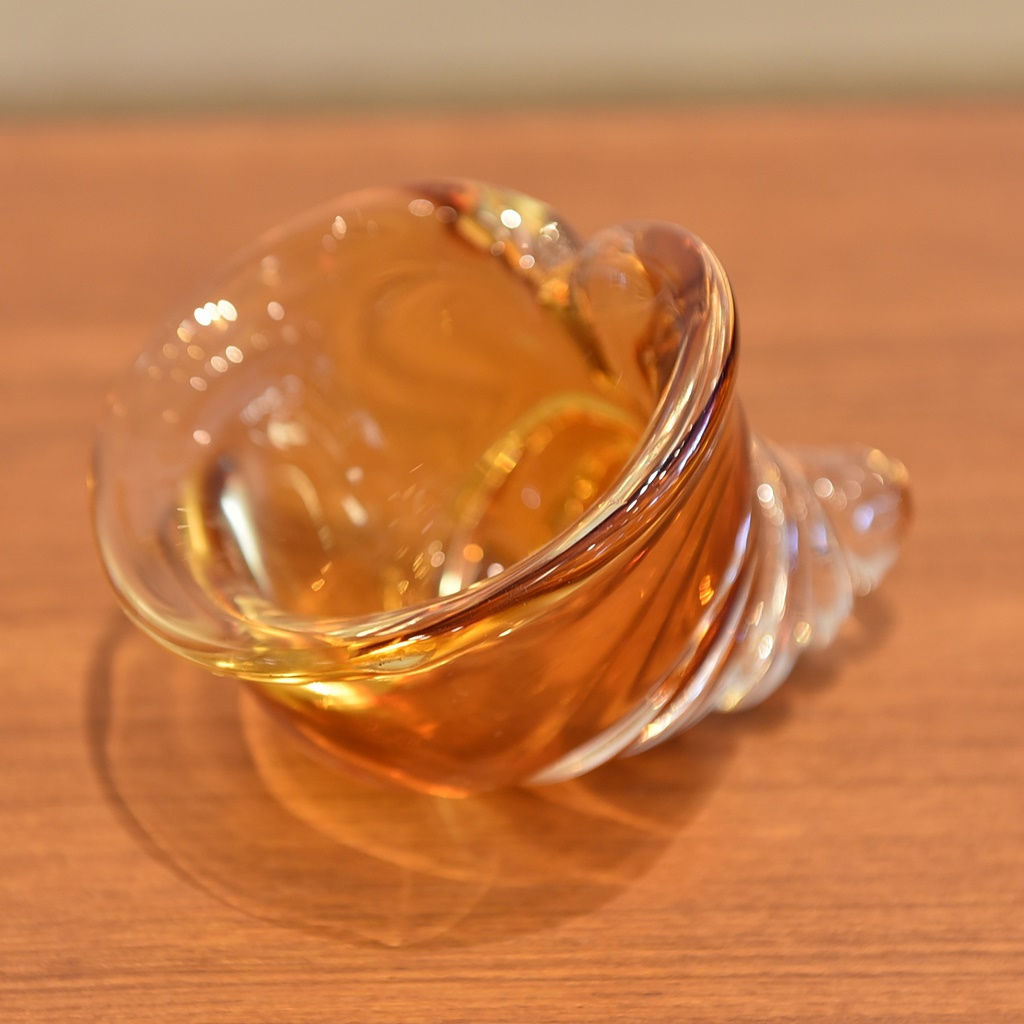 Murano glass candy jar/small container