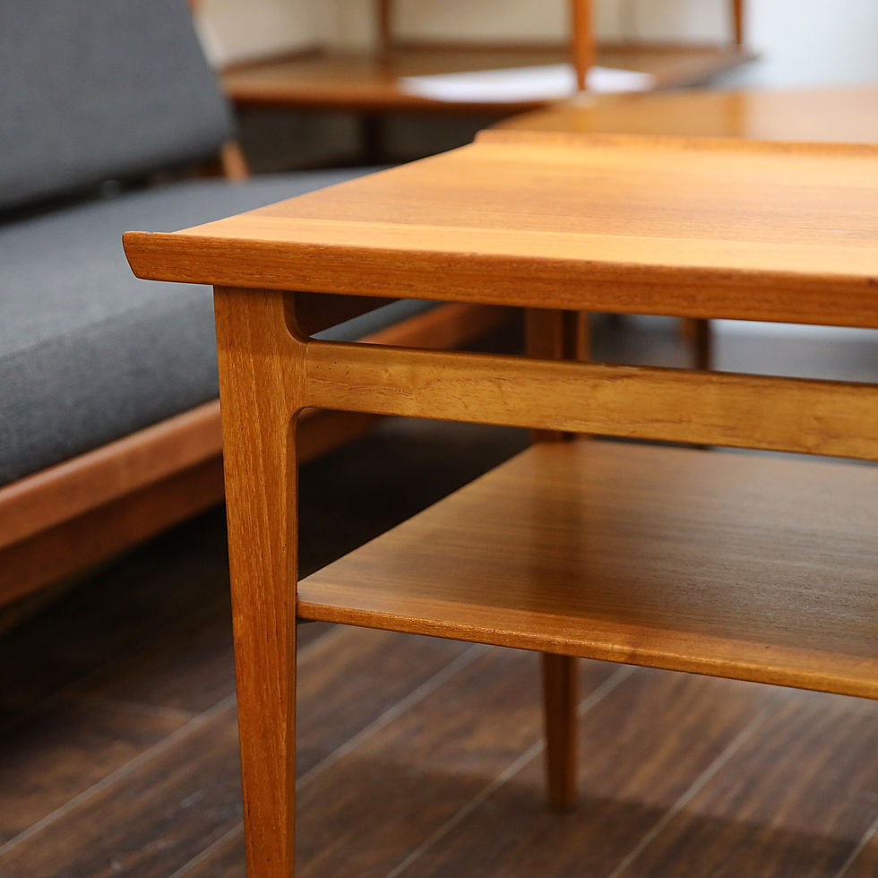 Thumbnail: Danish SOLID Teak Side Table by Finn Juhl for France & Son