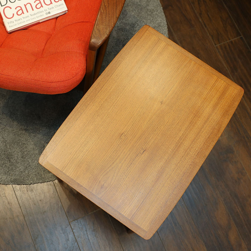 Thumbnail: Danish Modern Teak Side Table by Mobelintarsia