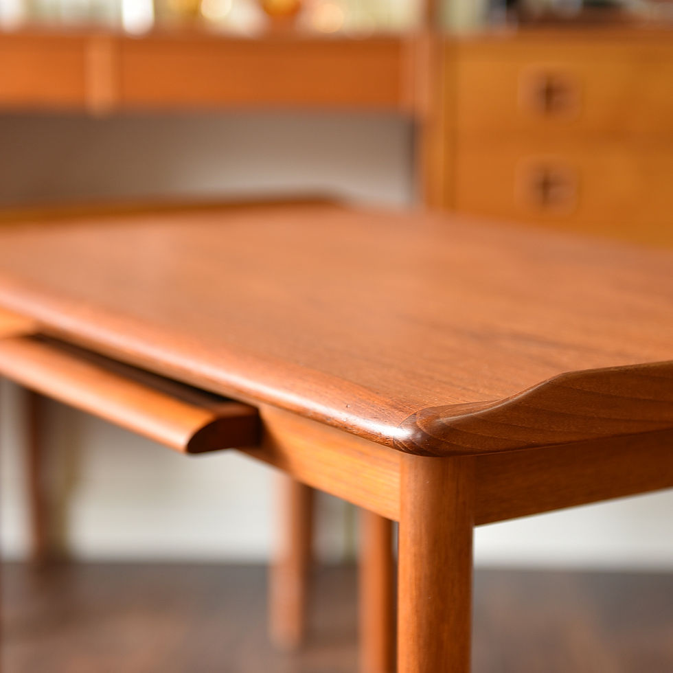 섬네일: Danish Modern Teak Tea/Bar Cart by Dyrlund