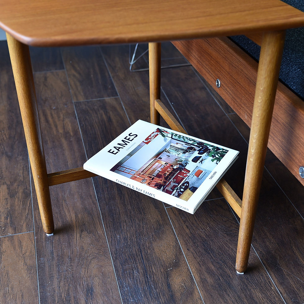 Thumbnail: Mid Century Danish Modern Teak Side Table by Fritz Hansen