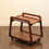 Thumbnail: Vintage MCM Teak Tea Cart