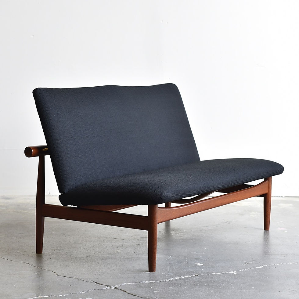 섬네일: Danish Teak Model 137 Japan Settee by Finn Juhl for France & Son