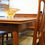 섬네일: Danish Modern Teak Rectangular Dining Table with 2 Leaves