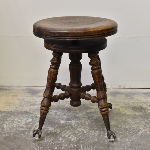 Antique Organ Stool bananalab