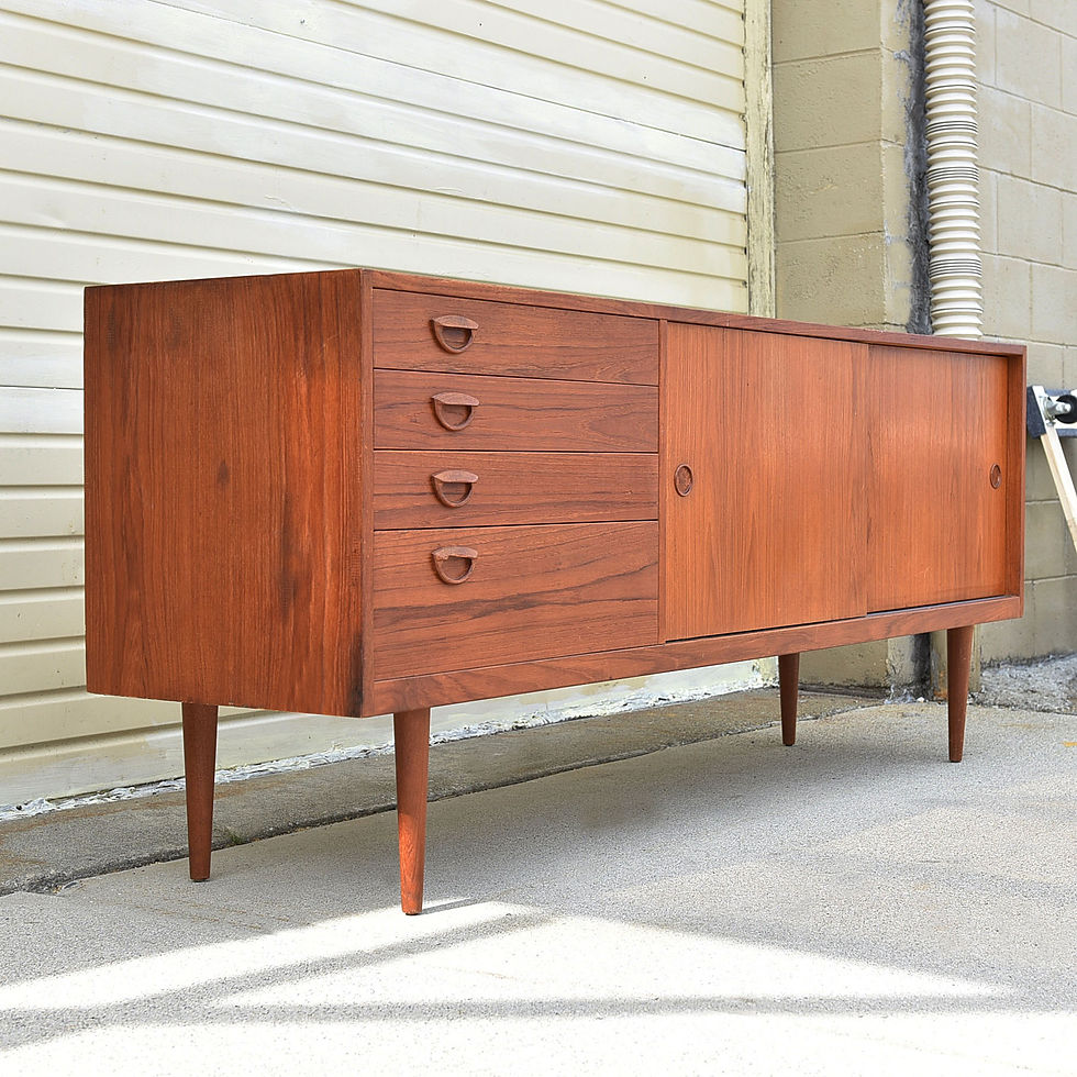 섬네일: Danish Modern Teak Sideboard by Kai Krisrtiansen