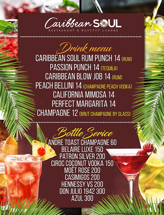 Prefix Menu Caribbean Soul