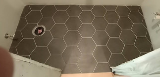 powder room floor