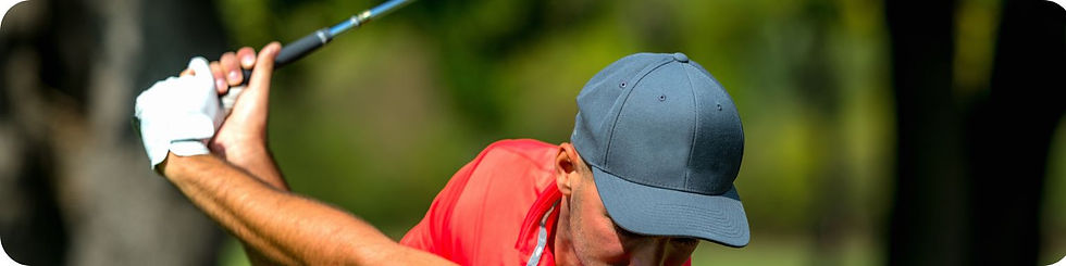Zoomed-in image showing the angle a golfer's wrist bends during their swing.