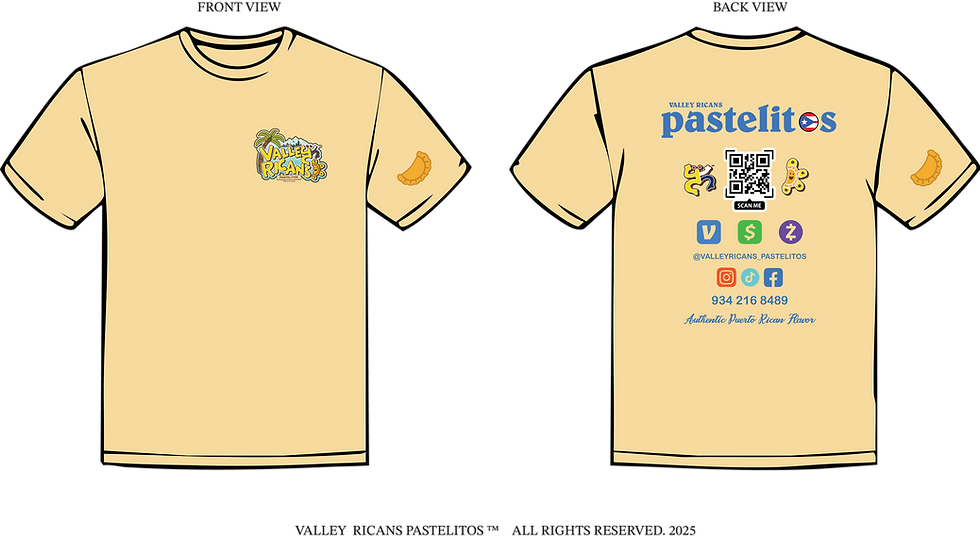 VALLEY RICANS T SHIRT