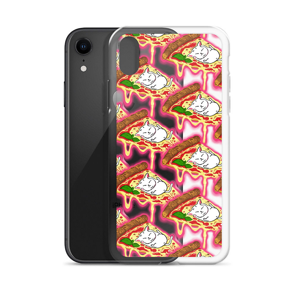 Thumbnail: Space Pizza Cat iPhone Case