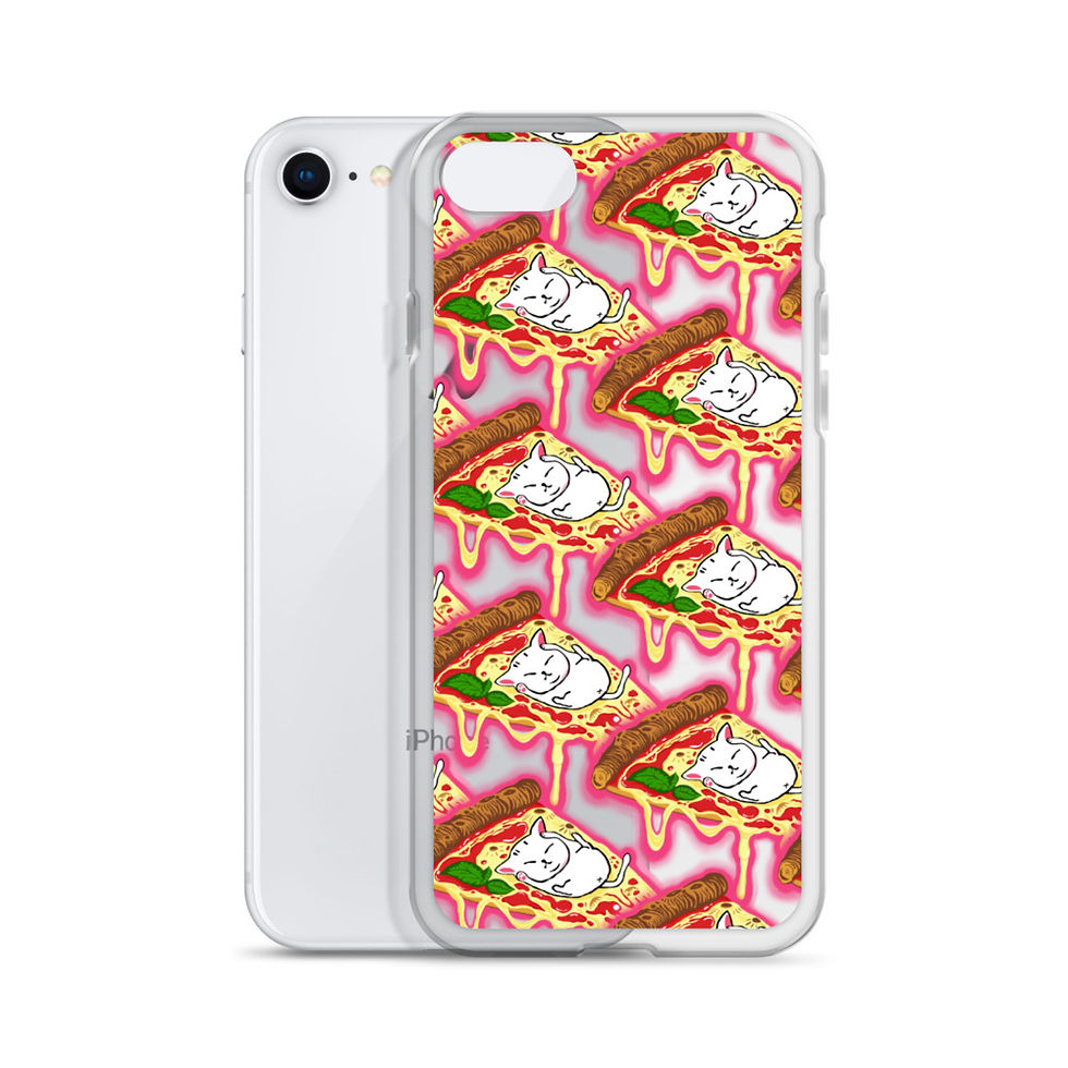 Thumbnail: Space Pizza Cat iPhone Case