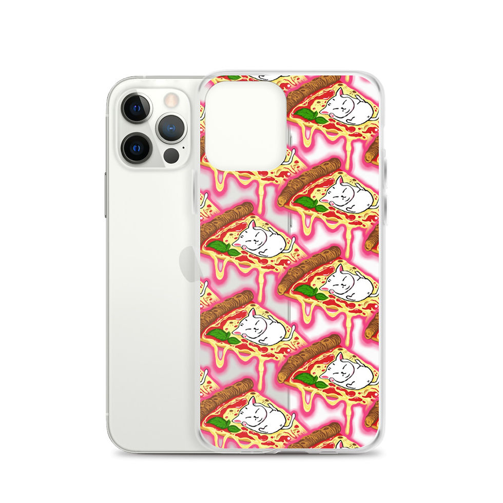Thumbnail: Space Pizza Cat iPhone Case