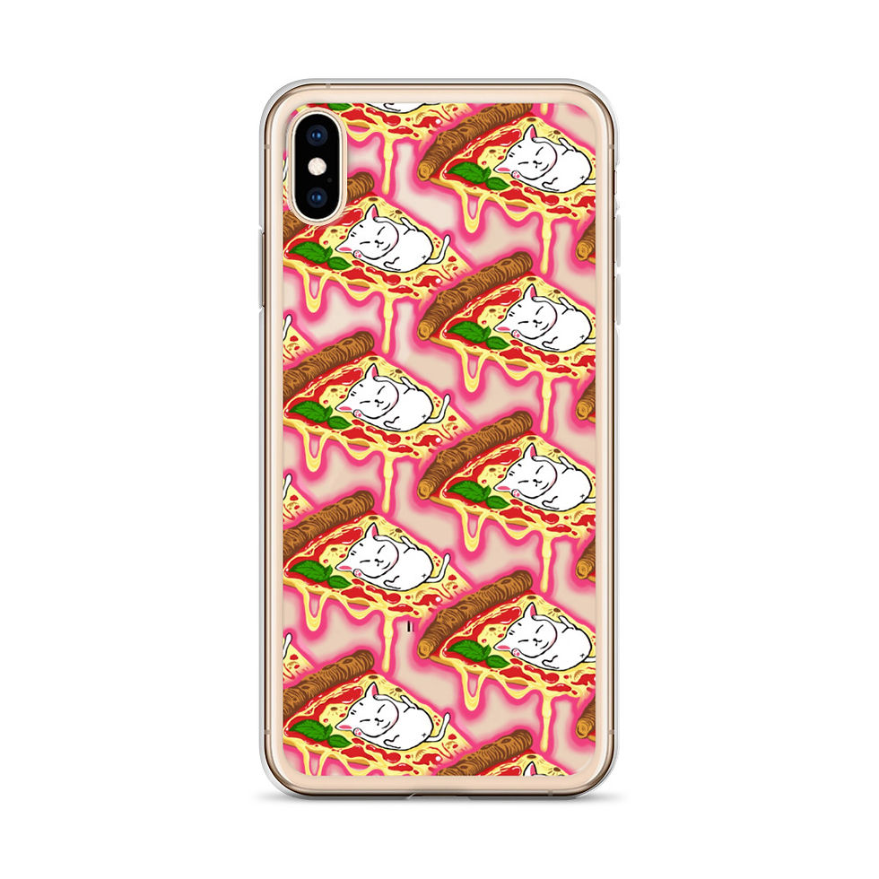 Thumbnail: Space Pizza Cat iPhone Case