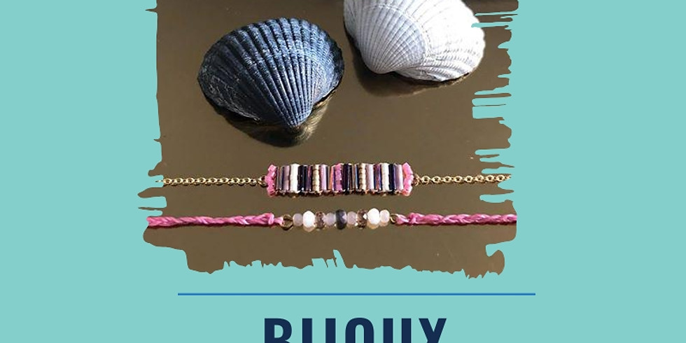 Réalisation d'un bracelet double rang en perles de verre