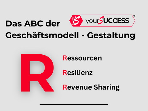 Revenue Sharing aus dem ABC der Geschäftsmodell-Gestaltung