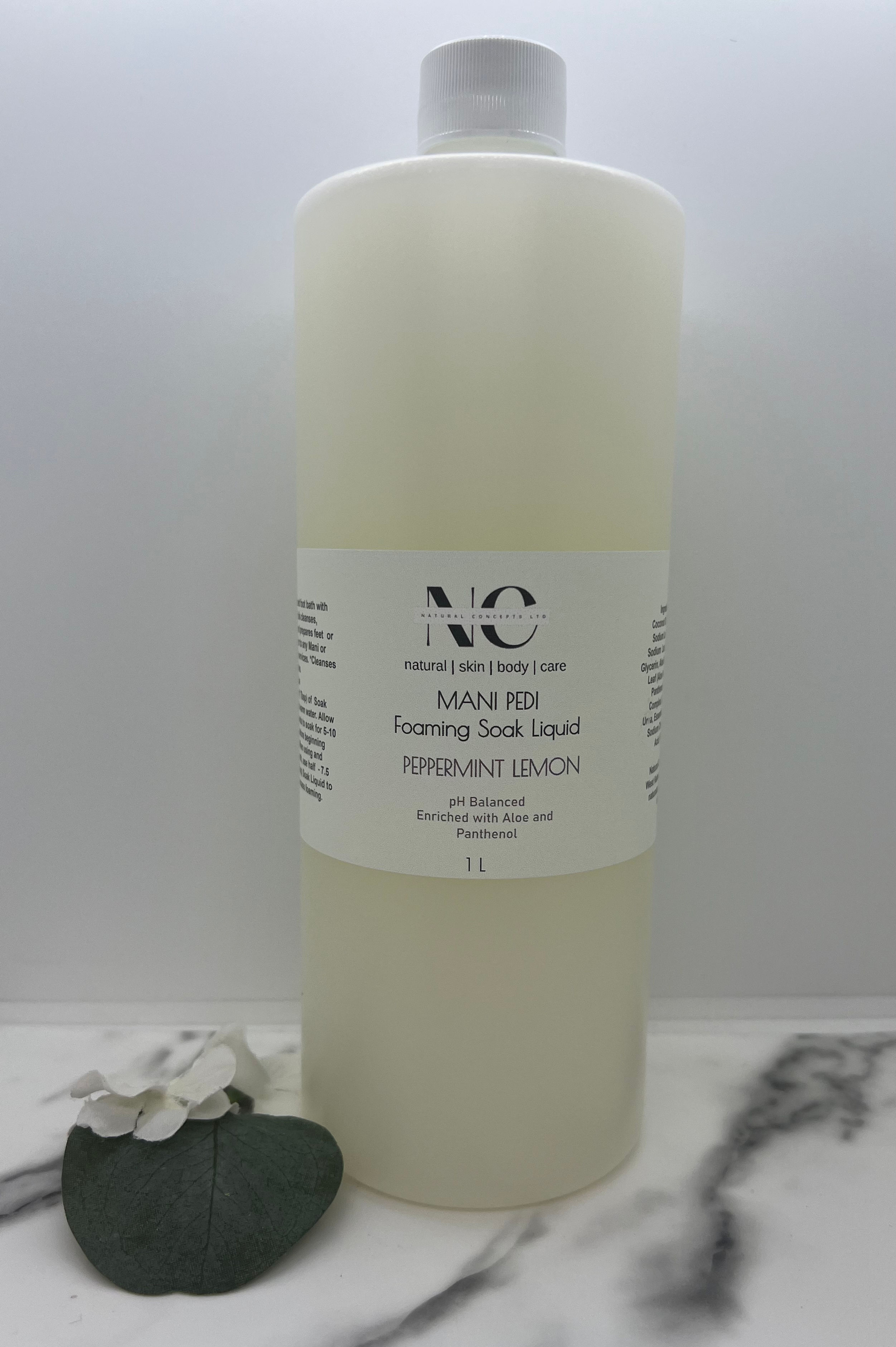 Foaming Mani/Pedi Foot Soak Liquid