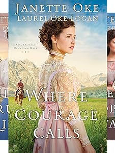 Covers for the series Return to the Canadian West by Janette Oke for review on The Shelf Aware Blog